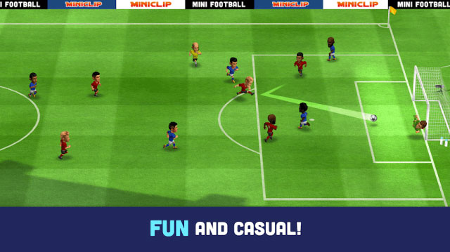 Trải nghiệm chơi bóng đá thông thường, vui nhộn trong Mini Football