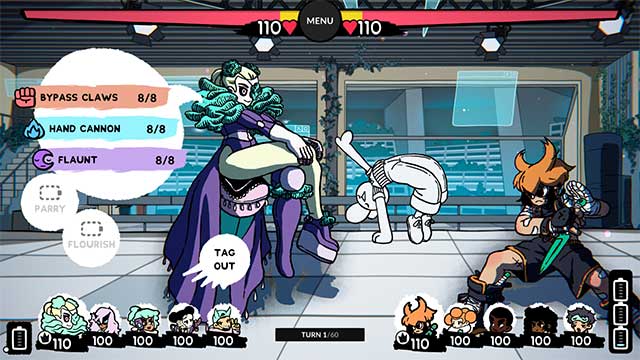 Rất nhiều chiến lược chiến đấu khác nhau để thử nghiệm