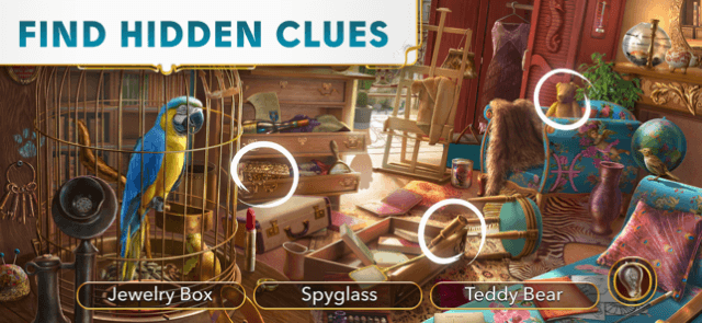Tìm các manh mối ẩn trong game June's Journey - Hidden Objects