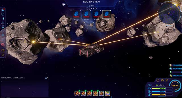 CSC là game MMO bối cảnh không gian có nhịp độ chiến đấu nhanh