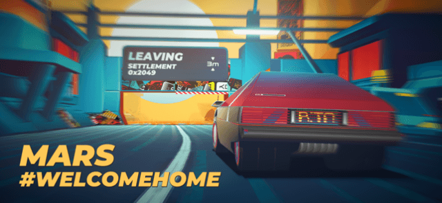 Lái xe trên con đường trải dài bất tận trong game #DRIVE 