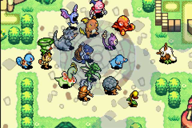 Quy mô của một nhóm được giới hạn là 4 Pokemon
