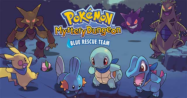 Pokemon Blue Rescue Team là game giải cứu pokemon cho Nintendo DS