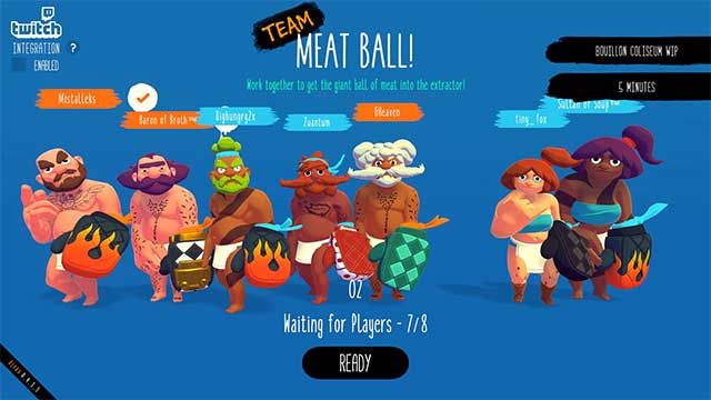 RAWMEN là game đấu trường chủ đề đồ ăn vui nhộn