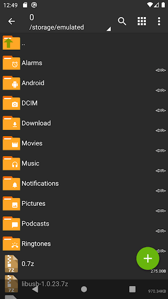 Nén và giải nén file với ZArchiver for Android
