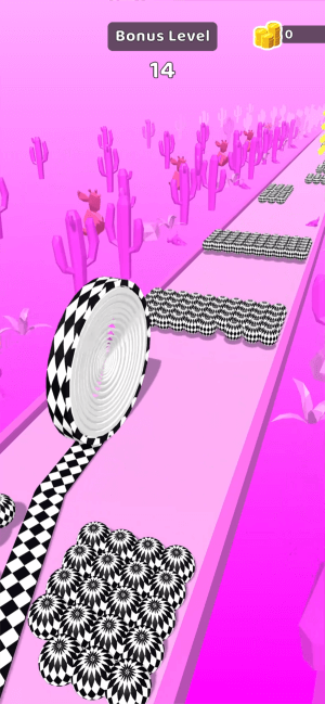 Điều khiển cuộc giấy vệ sinh lăn trên đường