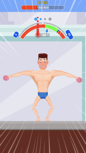 Giúp người đàn ông tập thể hình trong Tough Man 