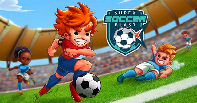 Super Soccer Blast là game bóng đá phong cách arcade sôi động 