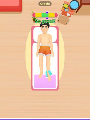 Thực hiện nhiều động tác massage khác nhau