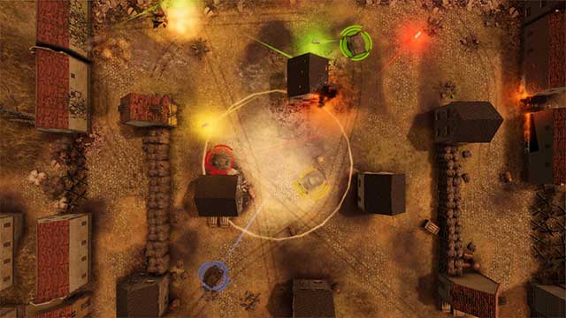 Tham gia những trận bắn tăng kịch tính trong game Armor of Heroes