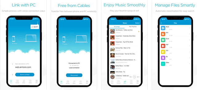 Chia sẻ nhạc, file, video... dễ dàng giữa iPhone với PC