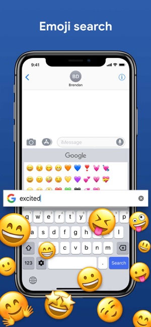 Tìm kiếm Emoji thông qua Gboard