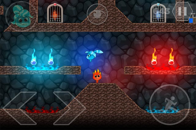 Fireboy and Watergirl: Online for iOS là game phiêu lưu hành động dễ gây "nghiện" 