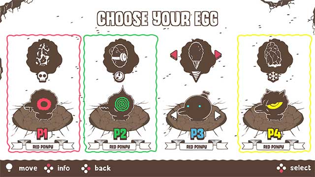 Hợp tác hoặc chiến đấu với 3 người khác trong nhiều chế độ vui nhộn