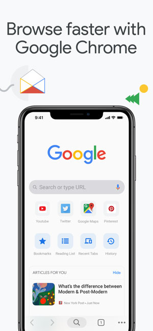 Google Chrome là trình duyệt web nhanh, bảo mật cho iPhone, iPad
