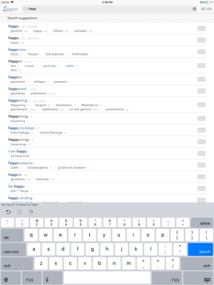 Dictionary Linguee là từ điển đa ngôn ngữ