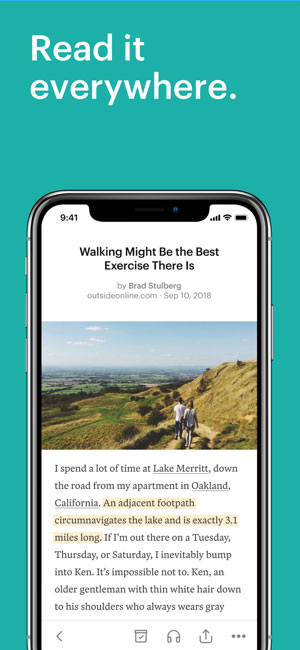 Đọc báo offline mọi lúc mọi nơi với Pocket app
