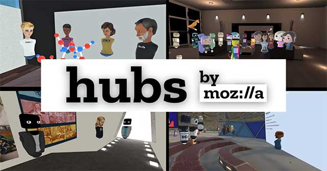 Mozilla Hubs là một trang web tạo phòng trò chuyện VR