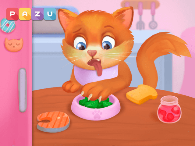 Bé nhận nuôi một chú mèo siêu cute trong game My Cat