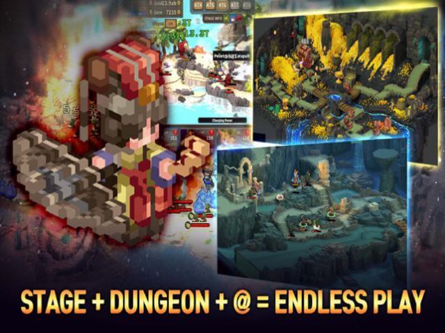 Vô số giai đoạn và hầm ngục cho bạn chinh phục