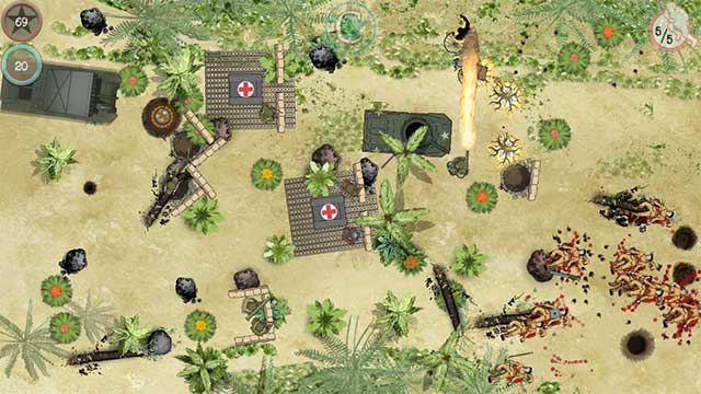 Xây dựng chiến hào, pháo binh, nâng cấp quân đội và dẫn họ đến chiến thắng