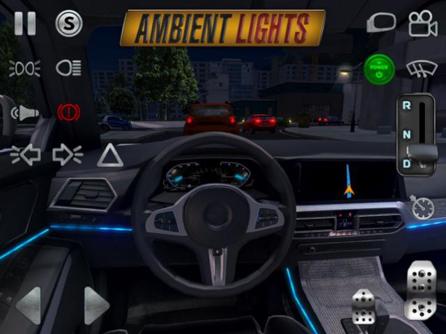 Real Driving Sim cho phép bạn chọn phương thức điều khiển xe phù hợp 