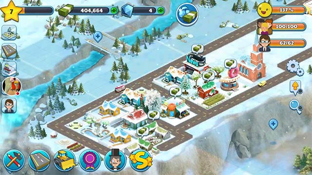 Snow Town liên tục cập nhật phiên bản mới để cải thiện gameplay, UI, đồ họa và sửa lỗi