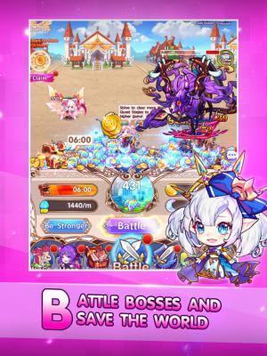 Đánh bại boss và cứu thế giới