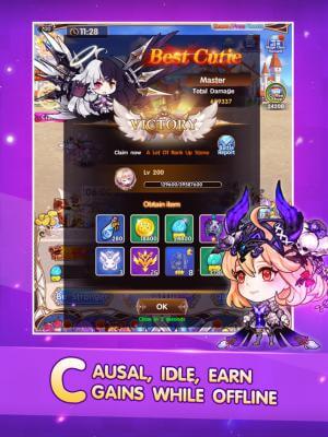 Chiến đấu và nhận thưởng ngay cả khi offline