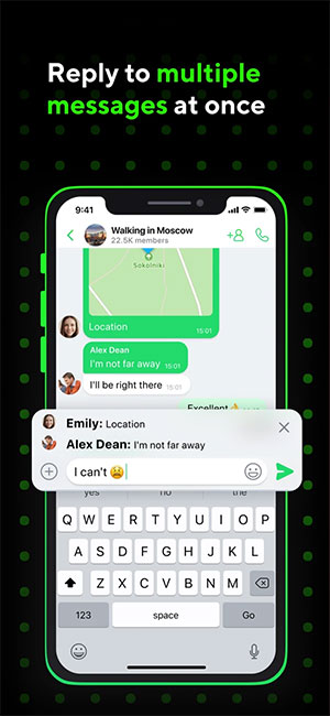 ICQ app mới hỗ trợ phản hồi nhanh