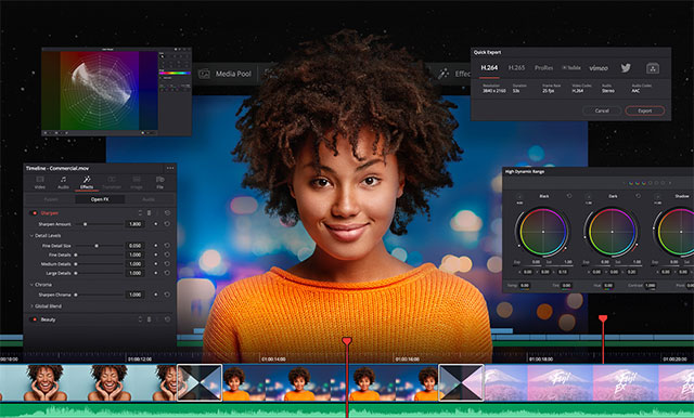 DaVinci Resolve 17 bổ sung hơn 100 tính năng và 200 nâng cấp đáng chú ý