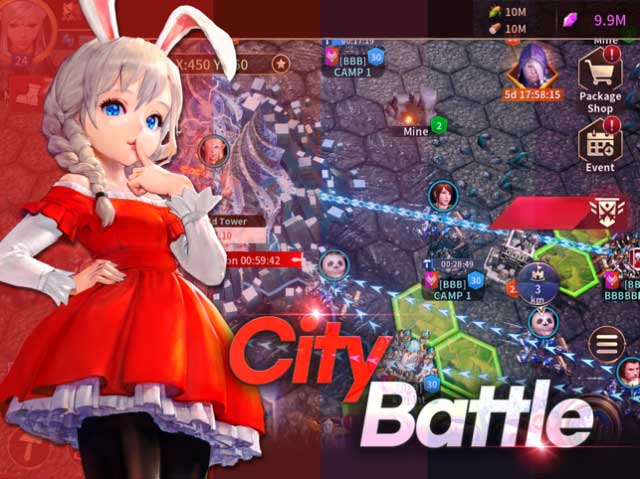 Chiến đấu và chiếm lấy các thành phố trong game TERA: Endless War 