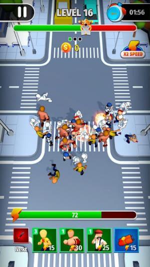 Tham gia vào cuộc đụng độ của các băng đảng người que