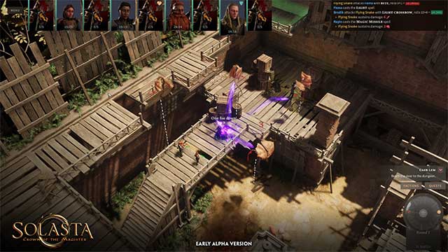 Bước vào những trận đấu chiến thuật độc đáo trong game Solasta