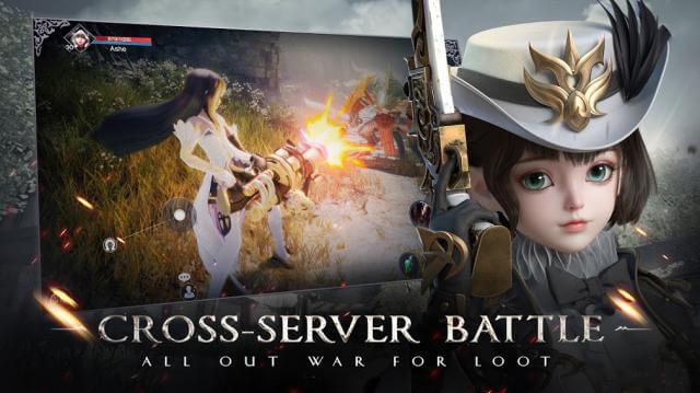 Chiến đấu liên server với các game thủ khác