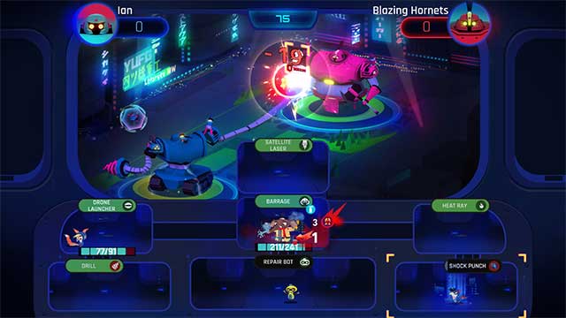 Volta-X là game chiến thuật kết hợp hành động có đồ họa cực dễ thương