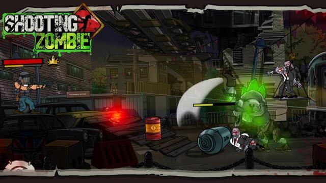 Bắn súng và tiêu diệt thây ma đông đảo trong game Shooting Zombie
