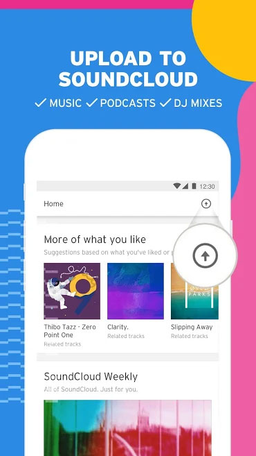 Chia sẻ nhạc trên Sound Cloud