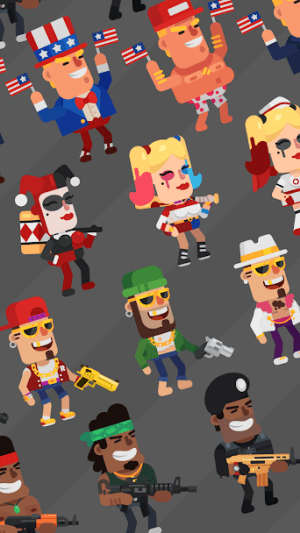 Vô số chiến binh để bạn mở khóa