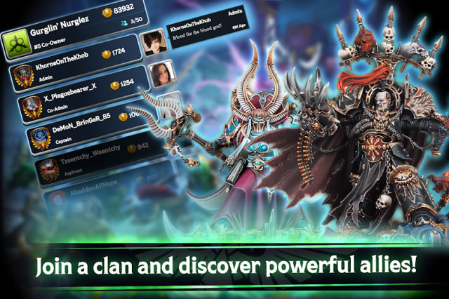 Tham gia clan và phát triển liên minh mạnh mẽ