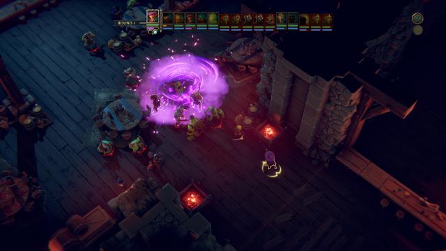 Dẫn dắt một đội quân anh hùng vụng về chinh phục hầm ngục trong game The Dungeon Of Naheulbeuk
