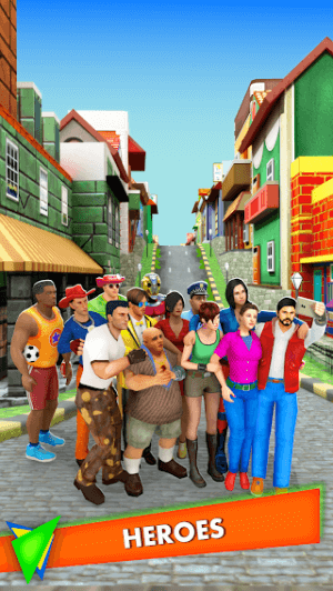 Street Chaser là game người chạy giống Subway Surfers