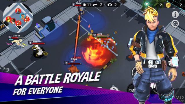 Tham gia trận chiến sinh tồn với nhiều người khác trong game Battlepalooza