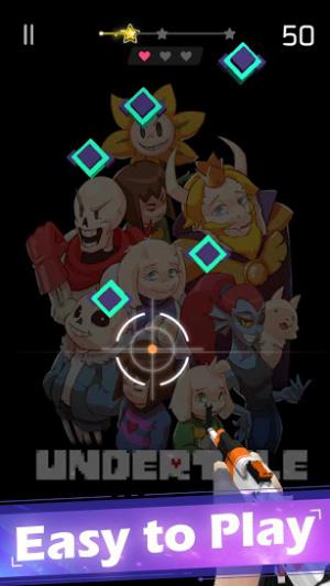 Dùng súng bắn các khối vuông rơi xuống