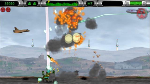 Điều khiển xe tăng tiêu diệt kẻ thù trong game Heavy Weapon