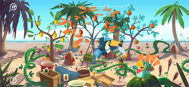 Thu hoạch các loại quả mọng và trái cây để làm cocktail