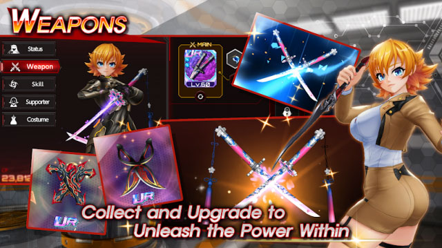 Vũ khí đa dạng, mạnh mẽ