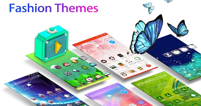 APUS Launcher cung cấp hàng loạt theme thời trang cho điện thoại Android