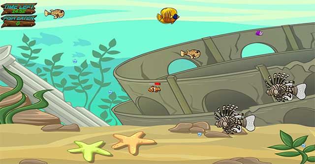 Eat or Die là game cá săn mồi vui nhộn và đơn giản