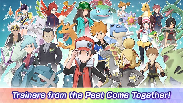 Dàn nhân vật khủng trong Pokemon Masters Mobile